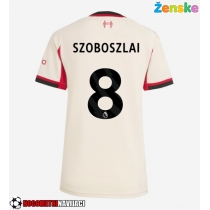 Ženske Nogometnih dresov Liverpool Dominik Szoboszlai #8 Gostujoči 2025-26 Kratki rokavi